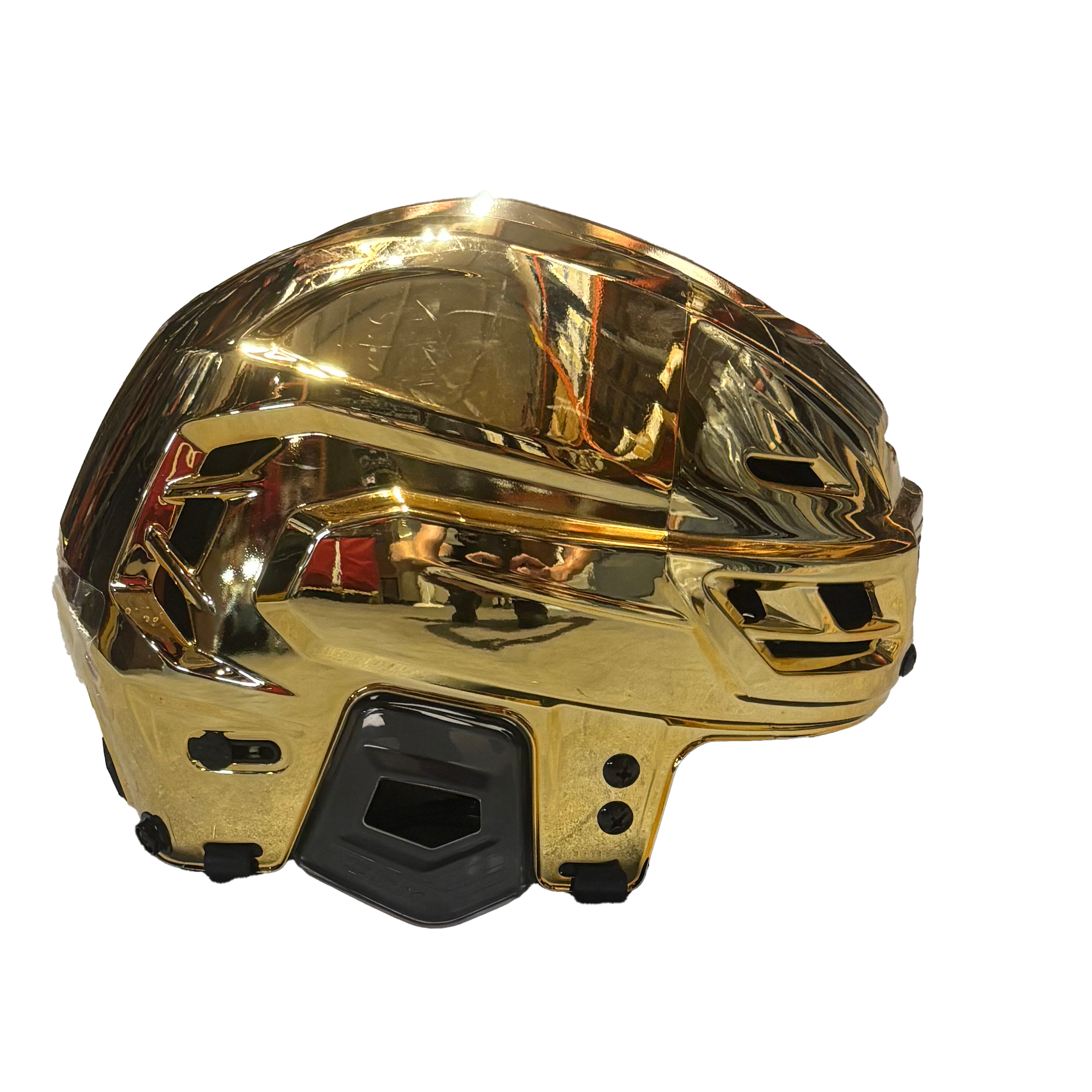 CCM Tacks 710 - Hockey Helmet (Gold Chrome)